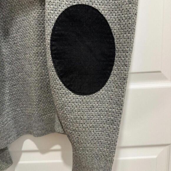 Vintage 50s Cardigan Kodel Polyester Quality Line By Arena Kurt Cobain Grey - Picture 9 of 15